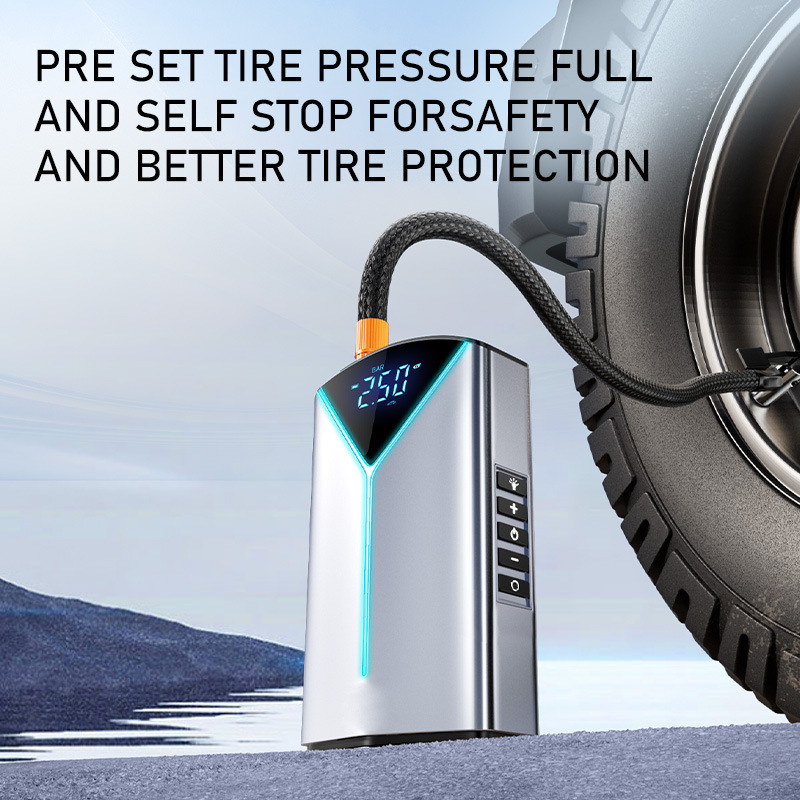 Cross-Border Car Emergency Starting Power Bank, Bicycle, Motorcycle, Basketball Air Pump, Car-Mounted Multi-Function Device