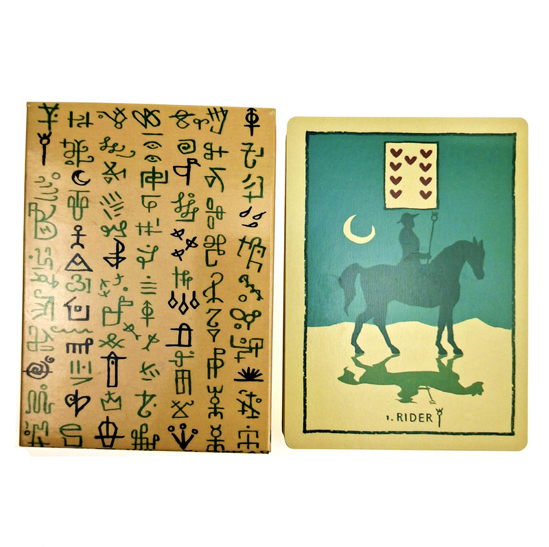 4月新品！ 青色符文利诺曼 Green Glyphs Lenormand Oracle Cards