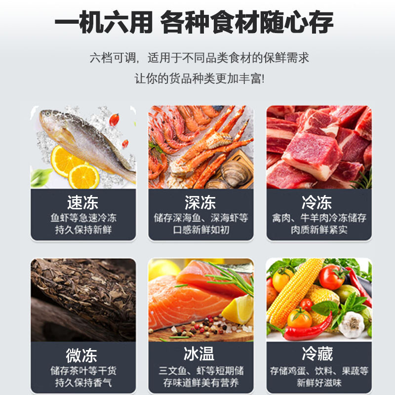 Haier congelador de 519 litros de gran capacidad de refrigeración doméstica refrigeración ultra baja temperatura refrigeración profunda congelación rápida congelador comercial 508 litros