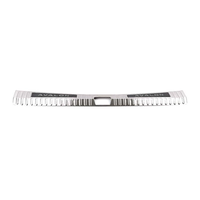 Sill Strips Modified Welcome Pedal | Dekorativ pedal başlıqları - 1-piece-of-inner-rear-guard-stainless-steel-silver-titanium-brushed-applicable-to-2019-asia-dragon