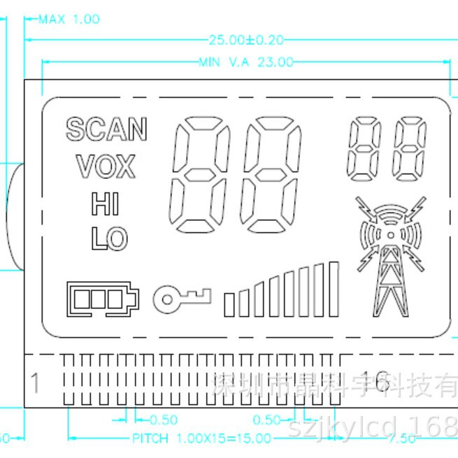 Customized Children's Walkie-Talkie Lcd Display Screen Production Factory Customizes 388 Machine Lcd Screen Digital Display High-Brightness Screen