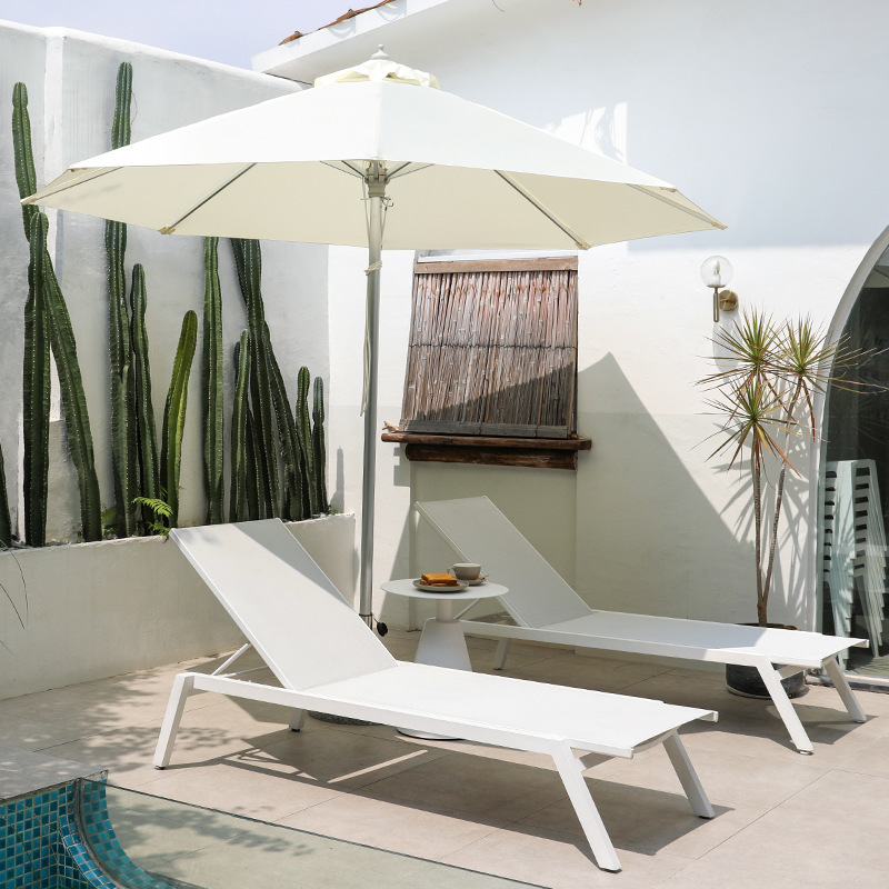 Al Aire Libre cama Villa B & B Inn terraza piscina reclinable patio al aire libre con sombrilla sunbath ocio Silla de playa