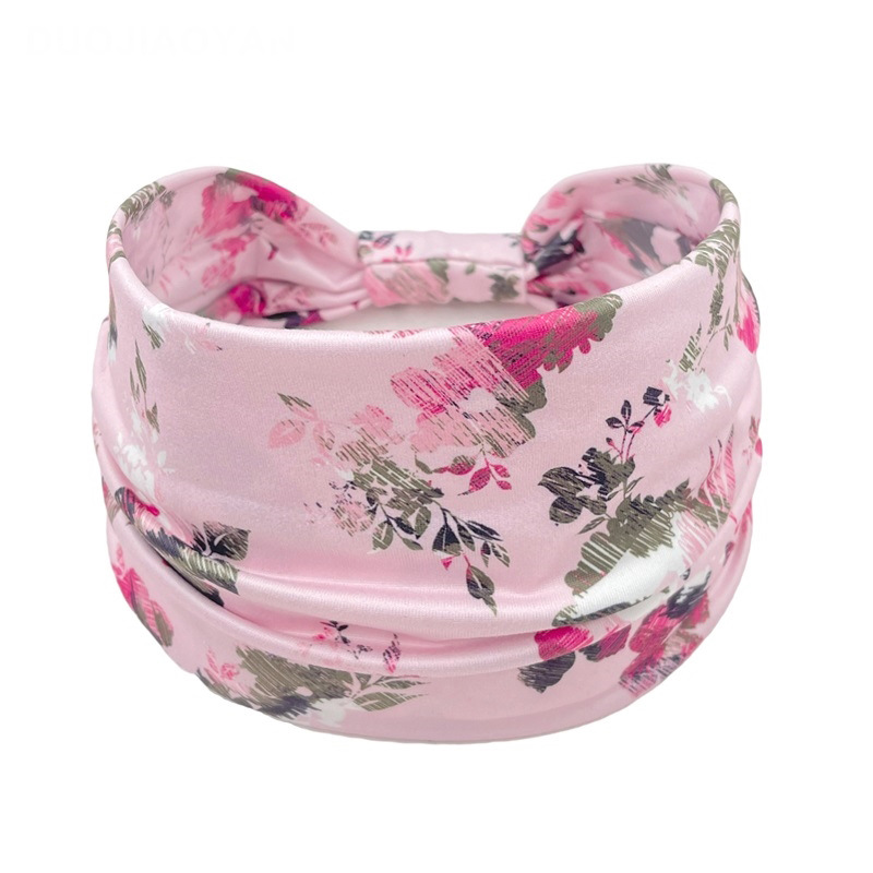 Europa y los Estados Unidos corren banda de cabello de borde ancho, hijab de yoga, hijab de cabello blanco, dispositivo de presión de cabello, cubierta de cabello de sudor, banda elástica