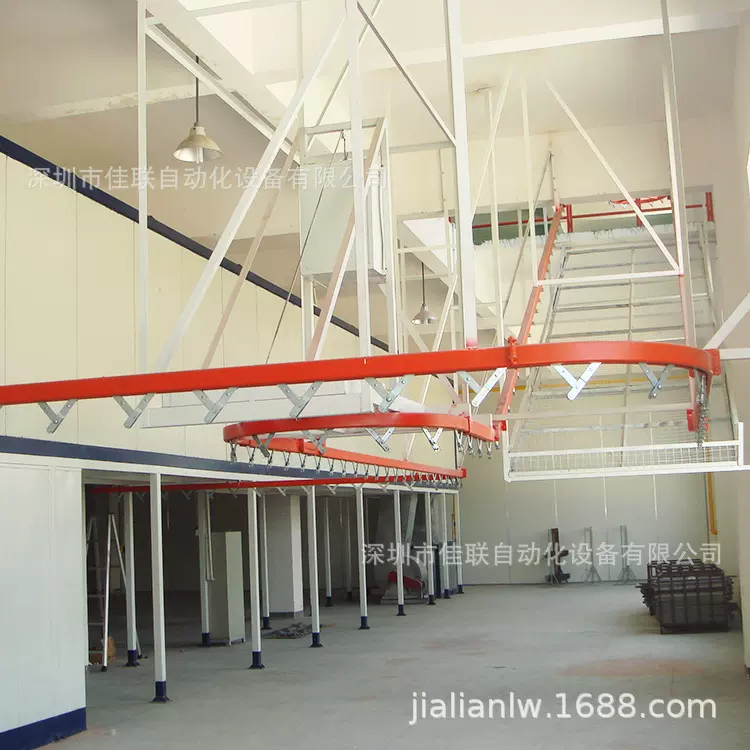 悬挂式链条输送线悬挂输送机吊蓝输送线电镀自动悬挂流水线吊空线
