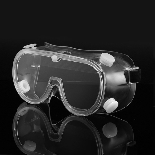 Medical goggles, isolation eye shields, anti-fog face masks, protective eyewear, blinds, black eyebrows