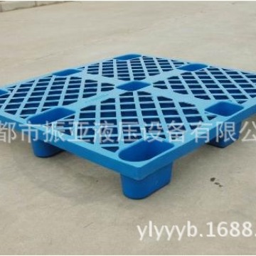 厂家批发九脚型塑料托盘，网格九脚型塑料托盘，仓储叉车托盘