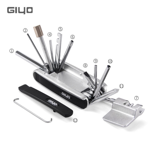 GIYO road mountain bike mini portable repair combination multi-functional tool bicycle repair and repair PT01