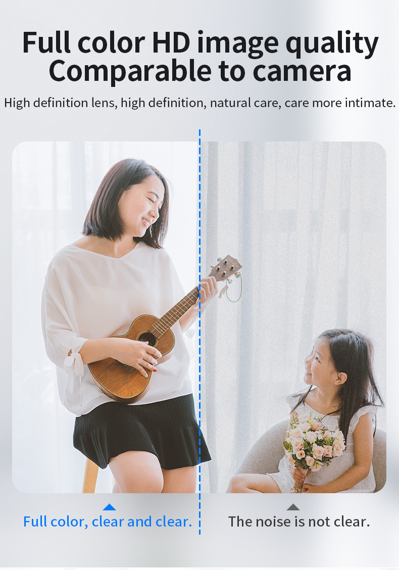 W10 Wireless Security Camera HD Network Wireless Surveillance Mobile Remote Monitoring Home Camera_voghion.com