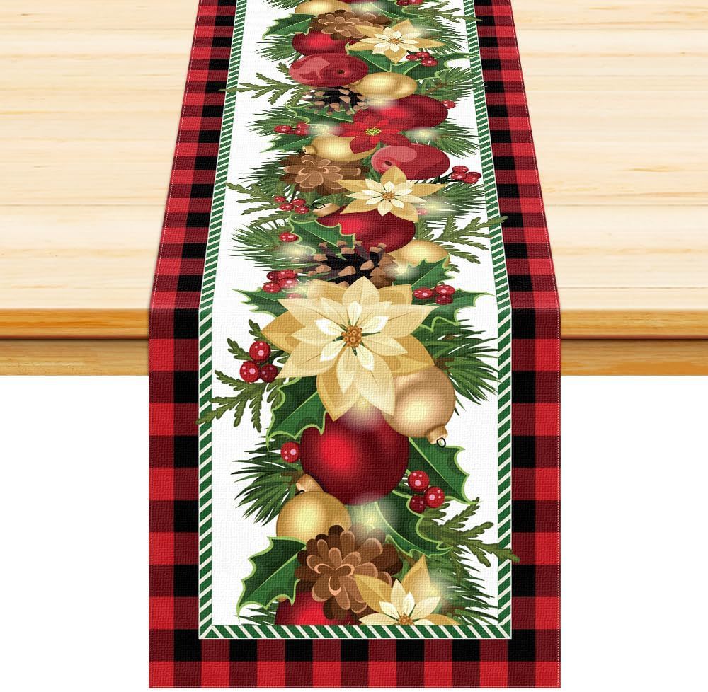 Camino de mesa de Amazon, decoración de mesa para fiestas en casa de estilo europeo y americano, mantel de estilo nórdico, decoración del hogar de lujo ligero