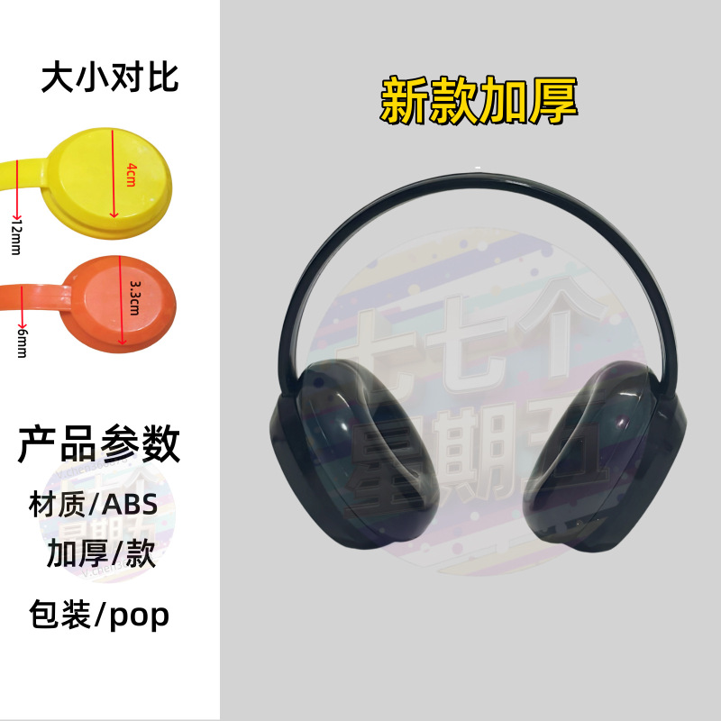 Labubu17CM拉布布Wakuku10厘米娃Dimoo换装耳机防护护目防尘眼镜|undefined