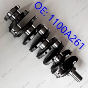 1100A26, suitable for Mitsubishi L200 4N15 2.4 DI-D 4WD, crankshaft