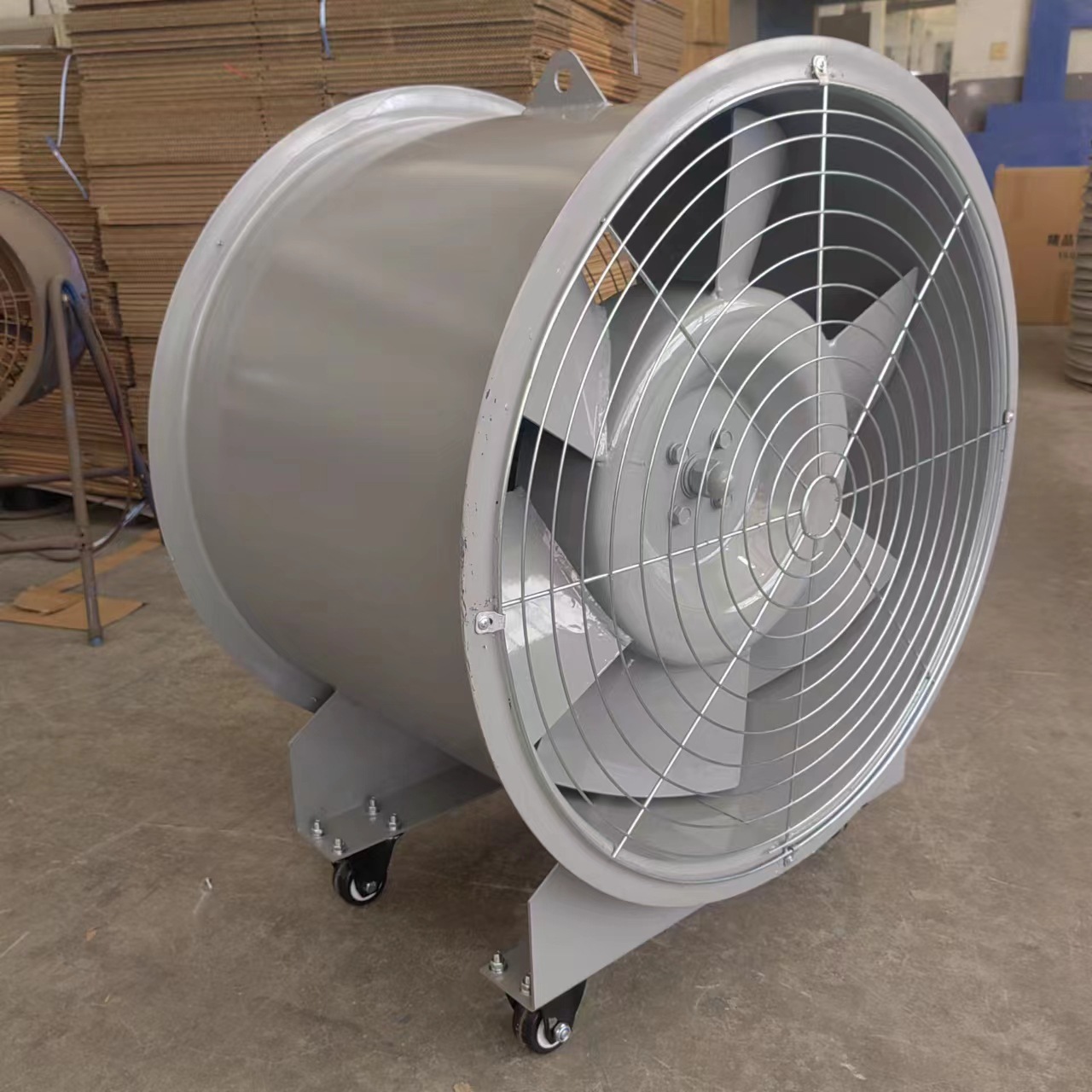 低噪音轴流风机可移动轴流风机 SZF-7 5.5kw 27000m3/h 390pa