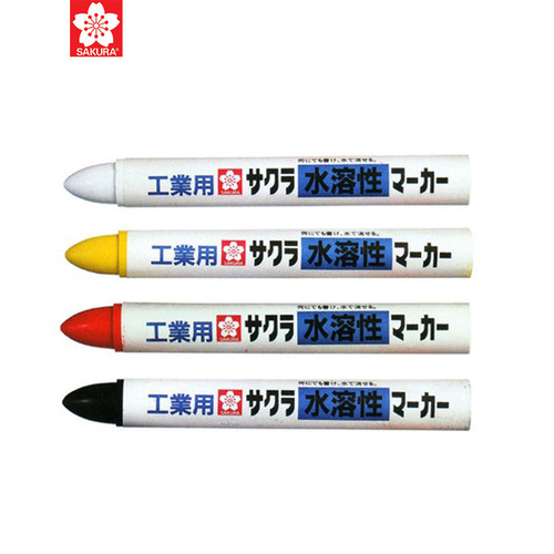 Japanese SAKURA Sakura Marker WSC Water-Soluble Industrial Chalk Markers Metal High-Temperature Marking Pens Wholesale