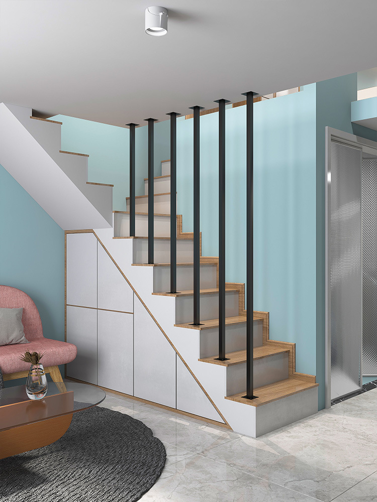 Modern children's fence with stairs for home use