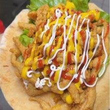 某向国鸡柳卷饼腌料加盟同款五香咖喱味升级版800克济南福冠林