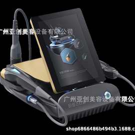 跨境新款钛超声三合一面部紧致提升抗衰紧肤商用美容仪hifu台式
