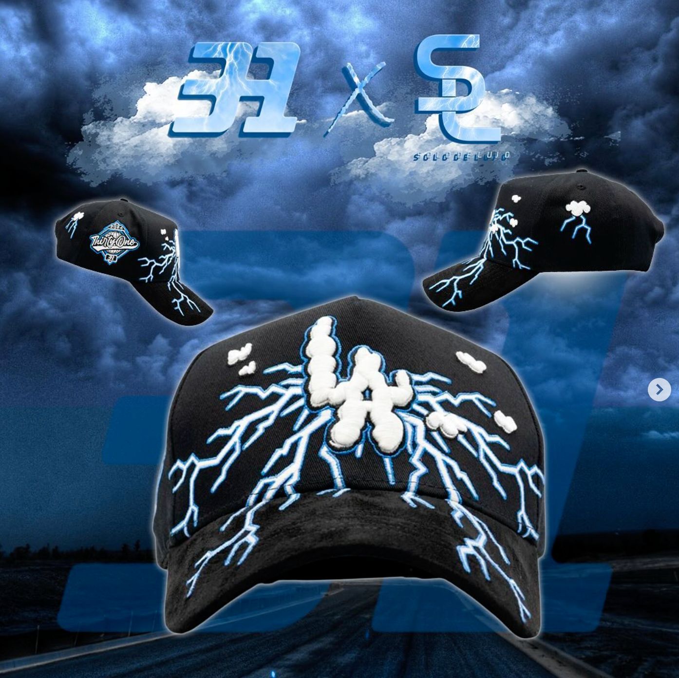 Nuevo Meike Duo Dandy bordado ajustable gorra de boca de pato borde curvo gorra de béisbol con diamantes barba tío