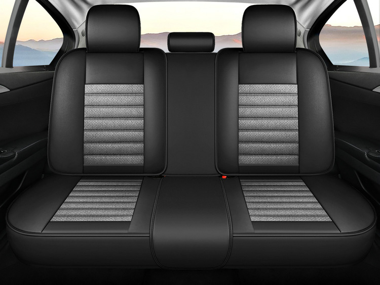 Car Seat Cushion, Full Leather, Fully Enclosed Seat Cushion, New Model Car Seat Cover, Seat Cushion Manufacturer Wholesale, Universal for All Seasons, Single Piece