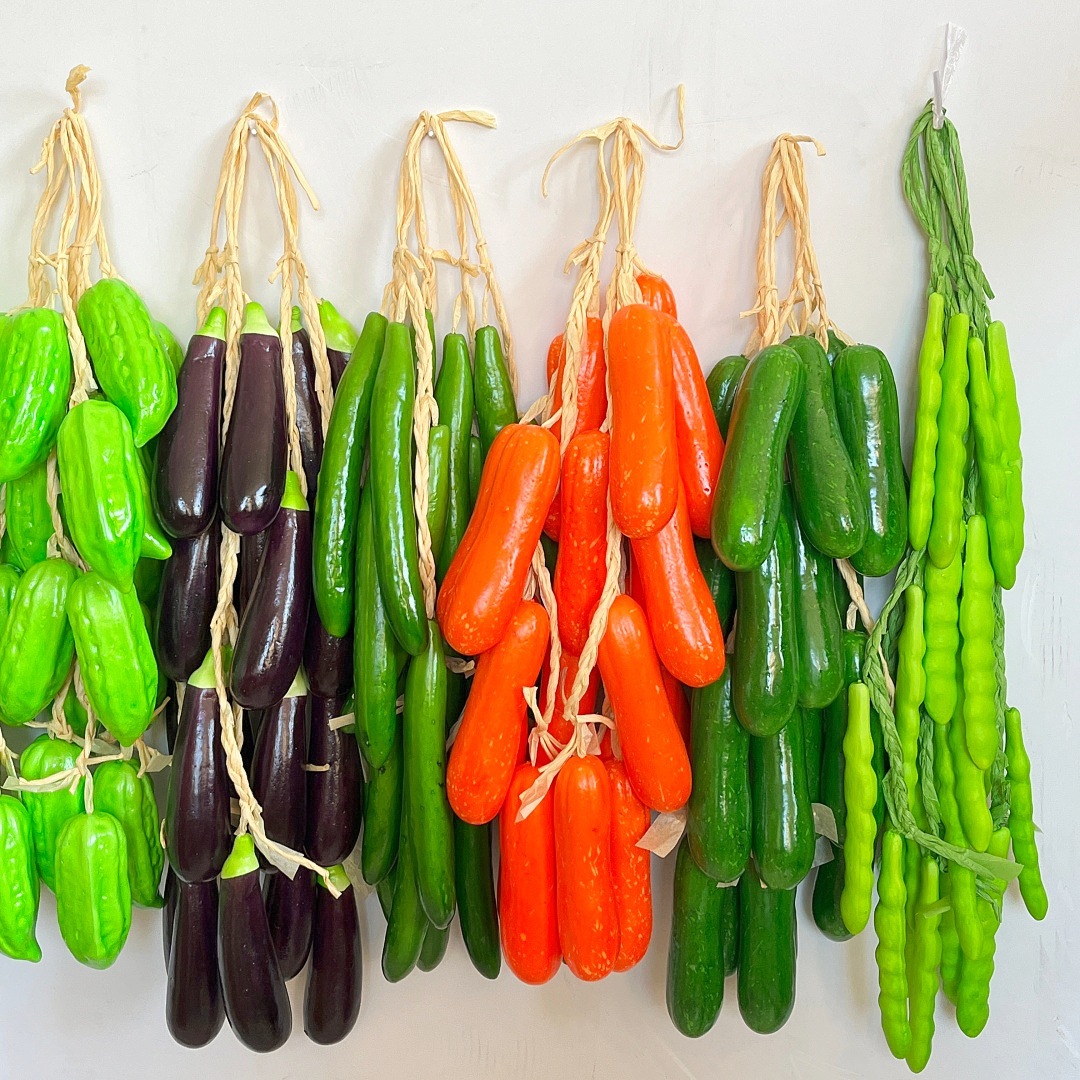 Vegetales artificiales cadena ajo colgante cadena maíz maní patata calabaza pimienta granja decoración fotografía props lote