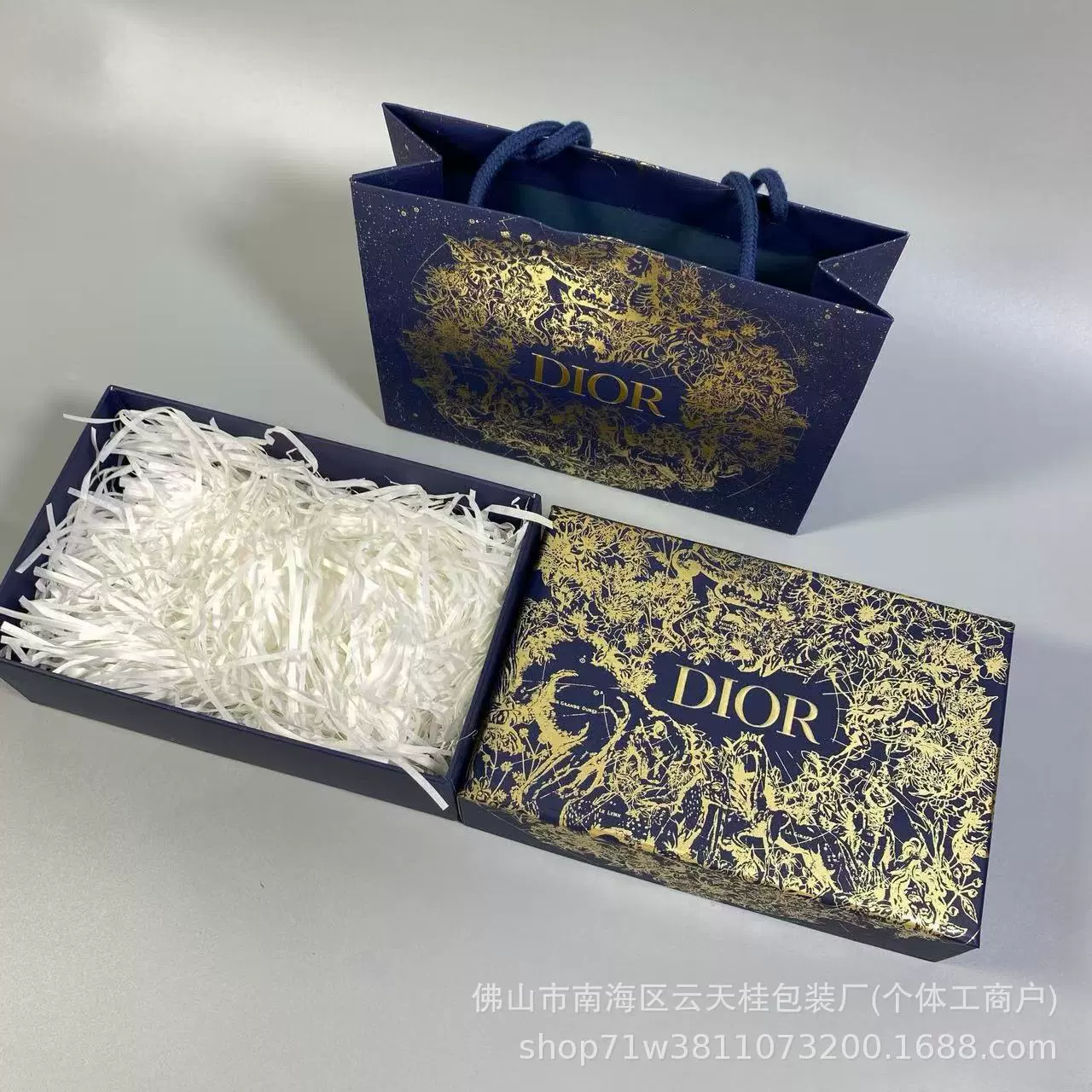 Dijia аромат Ограниченная подарочная коробка красный золотой синий золотой духи помада подарочная коробка подарочная сумка среднего номера сумочка оптом