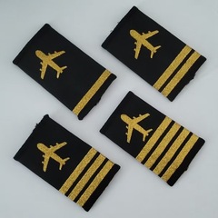 航空パイロット肩章、キャプテン肩章、パフォーマンス服肩章、警備服肩章、アクセサリー、航空機肩章