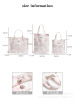 Summer shopping bag, one-shoulder bag, 2024 years, food bag