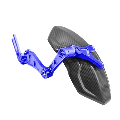 Motorcycle Fender – mud tile - 2nd-generation-universal-backing-blue
