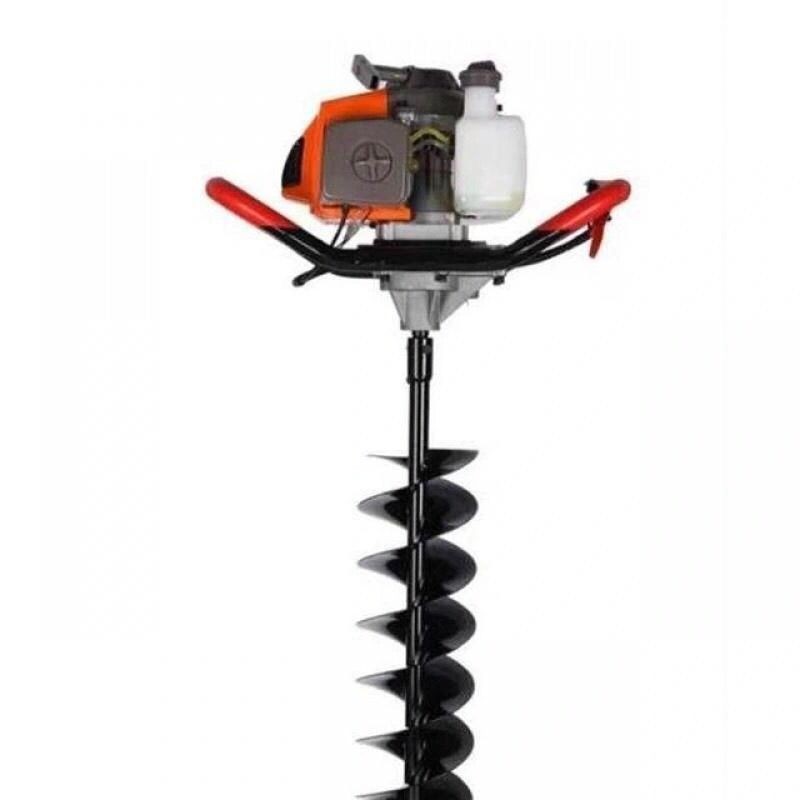 汽油割草机改地钻通用多功能农用打洞植树配件割灌机转地钻垒德株