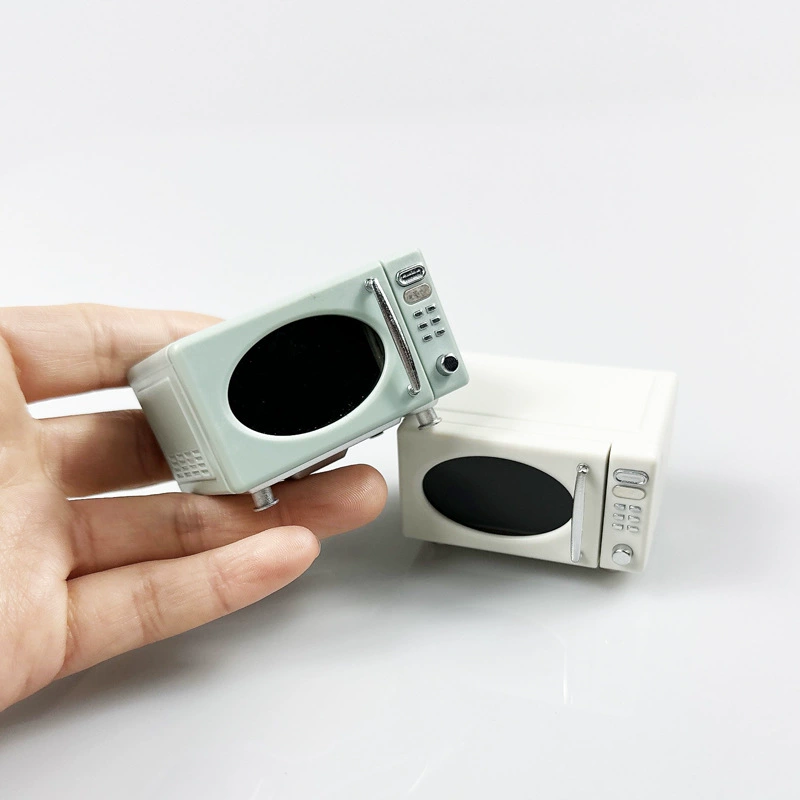 Кукольный домик, мини-микроволновая печь, модель еды, игрушечная сцена, аксессуары, детский игровой домик, игрушки, кухонная техника