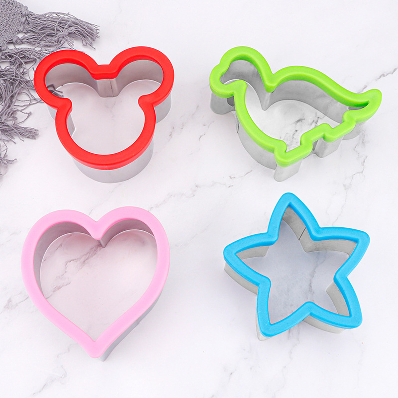Stainless steel Cartoon Sandwich Cutters toast Cake mold Vegetables Cutters biscuit Cutters kitchen DIY Gadgets