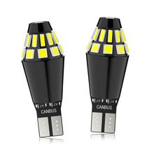 新品t15解码超亮倒车灯4014+3030汽车信号灯尾灯led刹车灯w5w灯泡