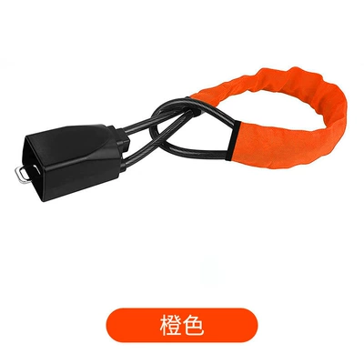 Buses, Double Hook Lock, Car lock - orange-wire-rope-model-safety-buckle-used-2582