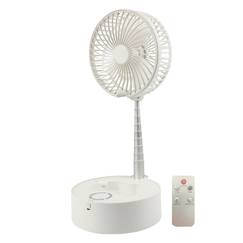 Escritorio USB de carga pequeño ventilador eléctrico dormitorio mudo portátil mini ventilador de escritorio plegable ventilador telescópico