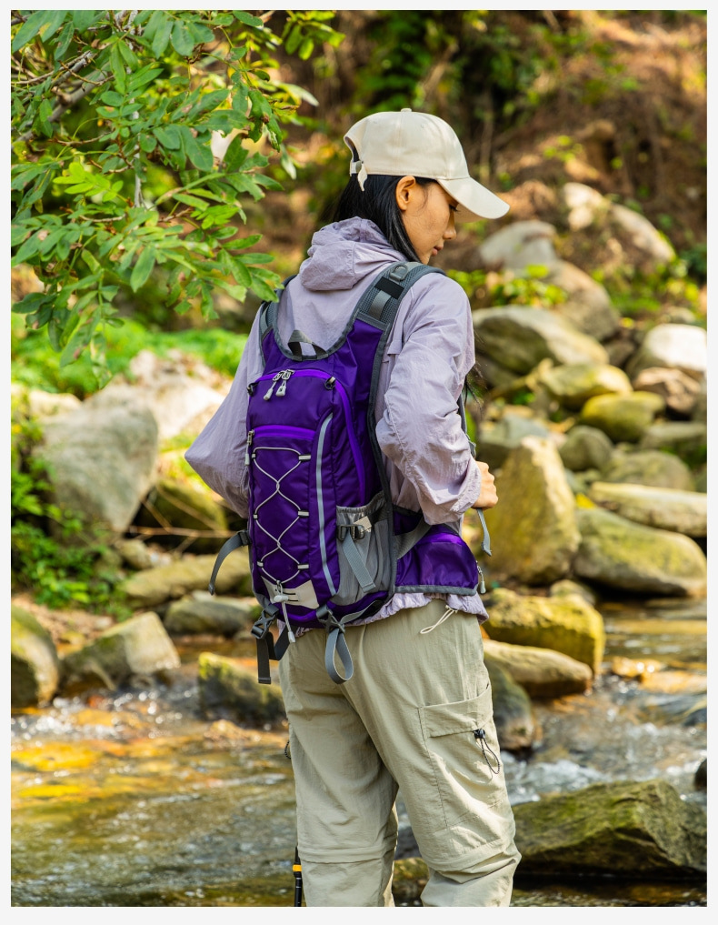 Neuer grenzüberschreitender Outdoor-Wanderrucksack Unisex großvolumig multifunktional wasserdicht Reise-Trekking-Weste Rucksack Rucksack