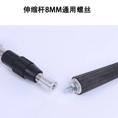 不鏽鋼加長加厚乳膠塗料滾筒刷伸縮杆刷牆神器油漆塗料刷牆工具