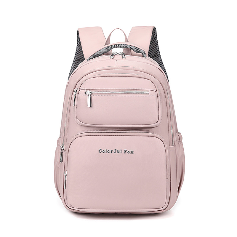 Colorful Fox new women's multi-layer large capacity waterproof student backpack_voghion.com