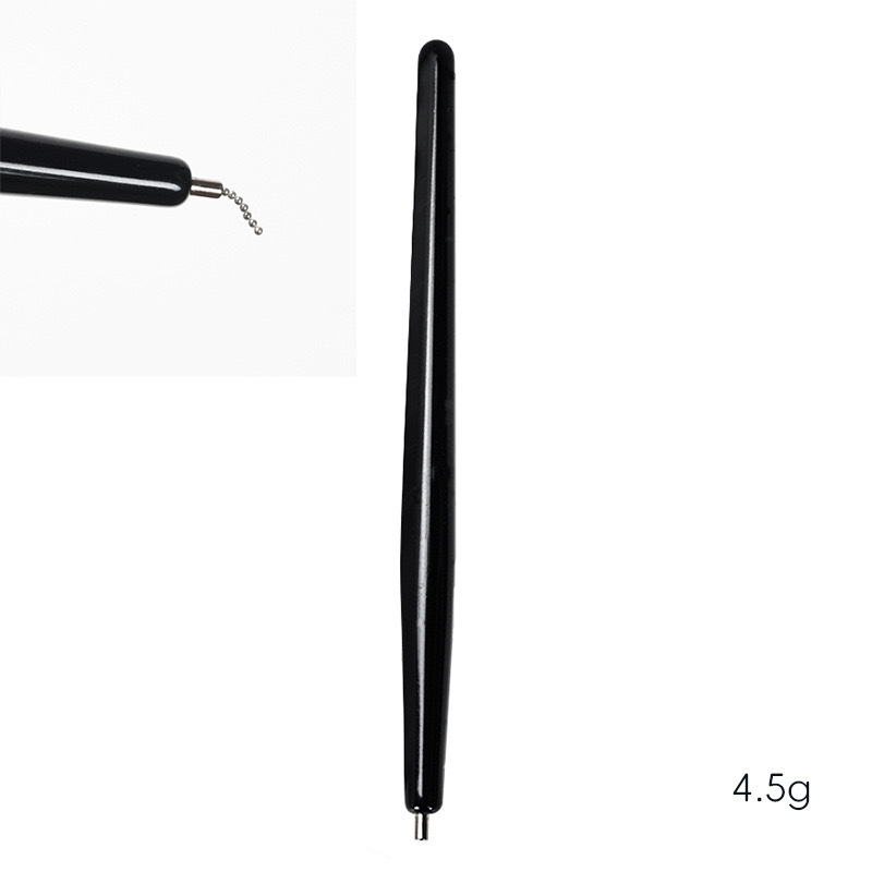 Red de celebridades de la red nueva bola de acero especial pluma magnética arte de uñas súper piedra de hierro ojo de gato esmalte de uñas cadena de cuentas herramienta bolígrafo magnético