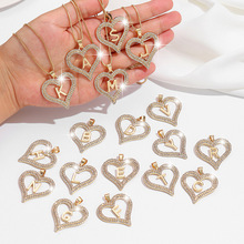 轻奢百搭爱心字母项链女时尚小众七夕情人节送女友礼物送妈妈礼物