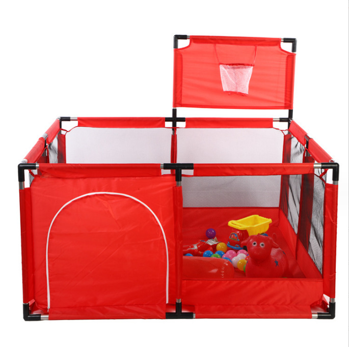Valla de juegos para niños, valla protectora para bebés, tapete de gateo, protección de seguridad para el hogar en interiores