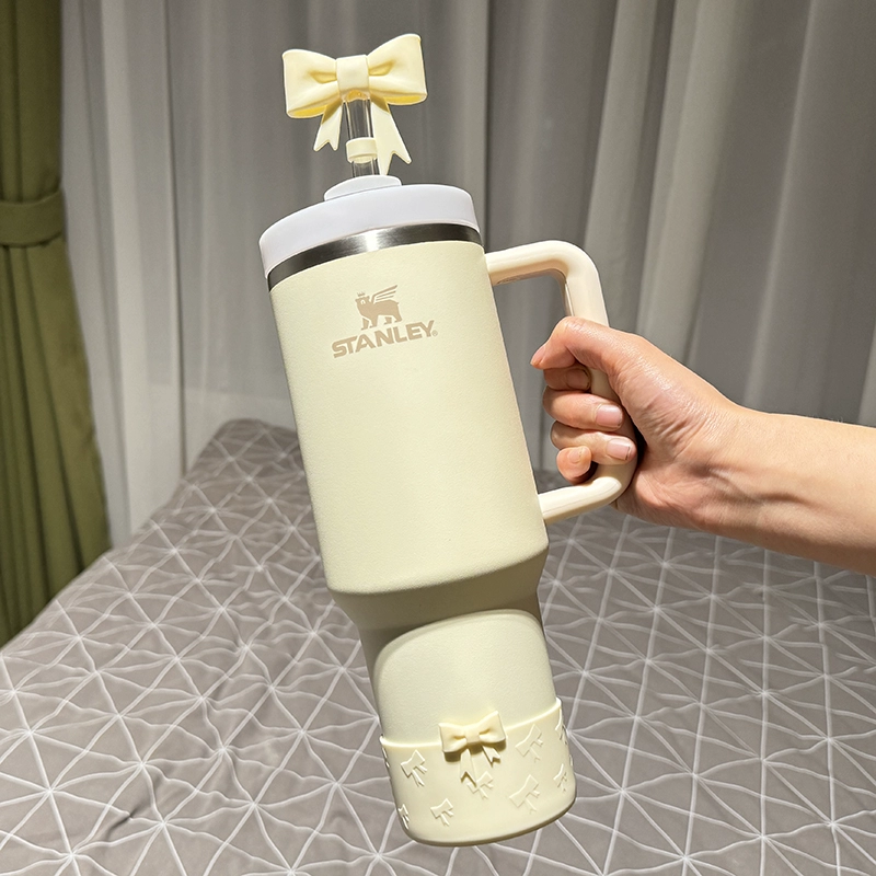 Подходит для термоса Stanley, соломенная пылезащитная заглушка, аксессуары для чашки для воды Stanley, нижняя крышка чашки, защитная крышка, соломенная крышка