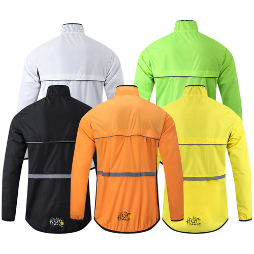 Riding Windbreaker Cycling Jacket Road Cycling Windbreaker Outdoor Sports Jacket Thin Waterproof Cycling Jacket