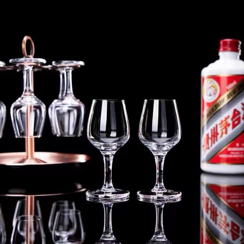 ISO International Standard Whiskey Tasting Glass 50ml High- stemmed Crystal Glass National Standard Whiskey Tasting Glass