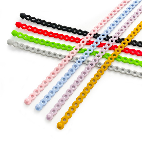 Baby soothing silicone pacifier chain food grade multifunctional strap children's teether toy anti-lost lanyard anti-drop chain