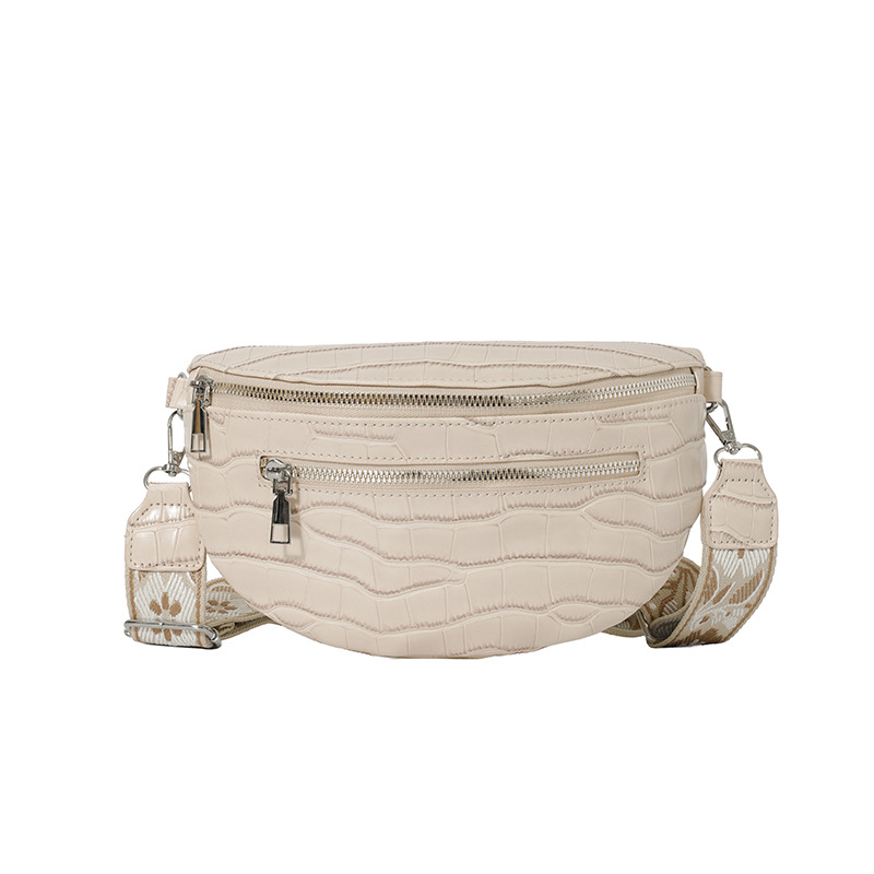 Bolso para mujeres 2026 nuevo estilo transfronterizo de alta calidad bolso de cintura de piedra de alta calidad retro versátil bolso de hombro