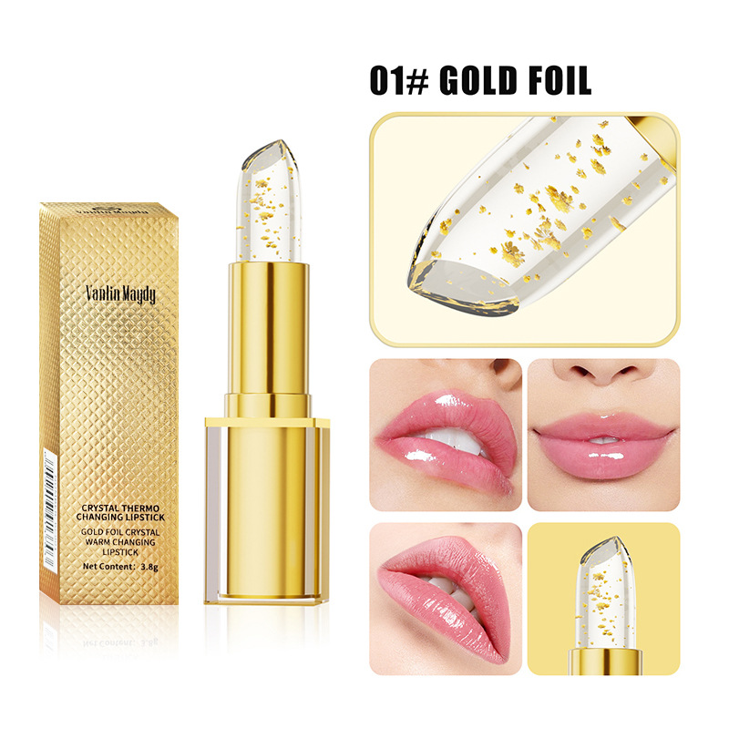 Foreign trade cross-border Transferproof Color Changing Lipstick, a moisturizing lipstick that changes color