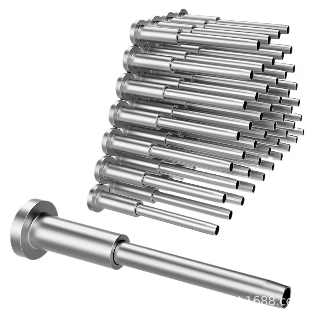 Невидимый прямой соединитель для кабельных ограждений из нержавеющей стали, шестигранный соединитель для кабельных ограждений и лестничных конструкций