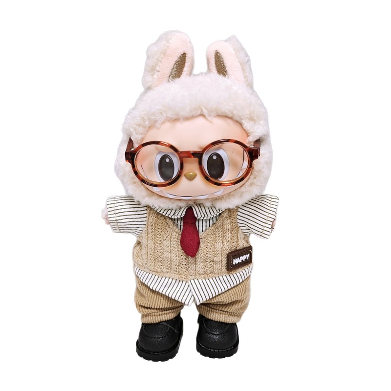 ラブブベビー服 1/2/3 世代 15cm17cm ラブブ服 ヘッドフォン カメラセット labubuv3 ベビー|undefined