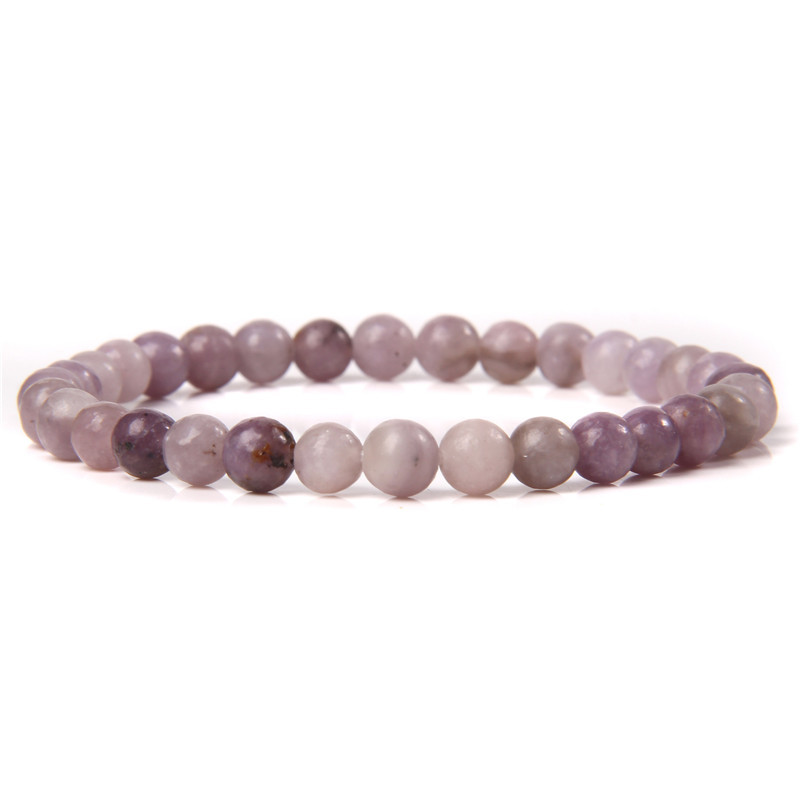 18g Weight Bracelets Classification Natural Stone Chain Material 1 Piece Quantity Holiday, Daily Occasion natural stone Material Round Pattern Unisex Gender Beaded Design Casual, Simple Style Style Casual Simple Style Round Natural Stone Wholesale Bracelets 17