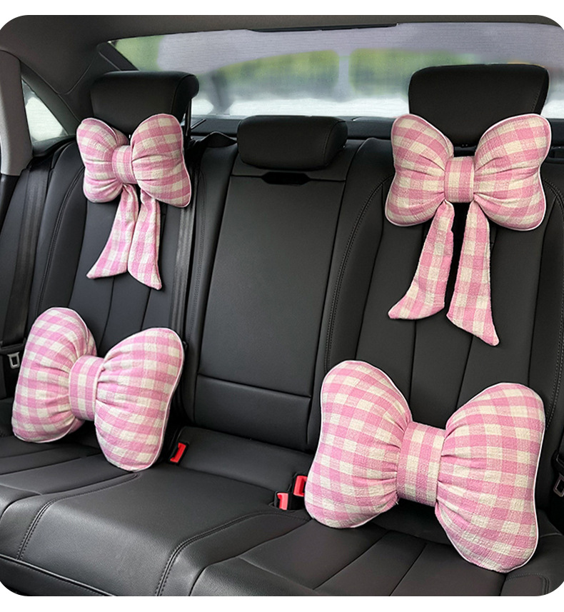 Four Seasons General Motors Headrest Summer Comfortable Car Seat Neck Pillow Waist Cushion Fashion Goddess Car Pillow