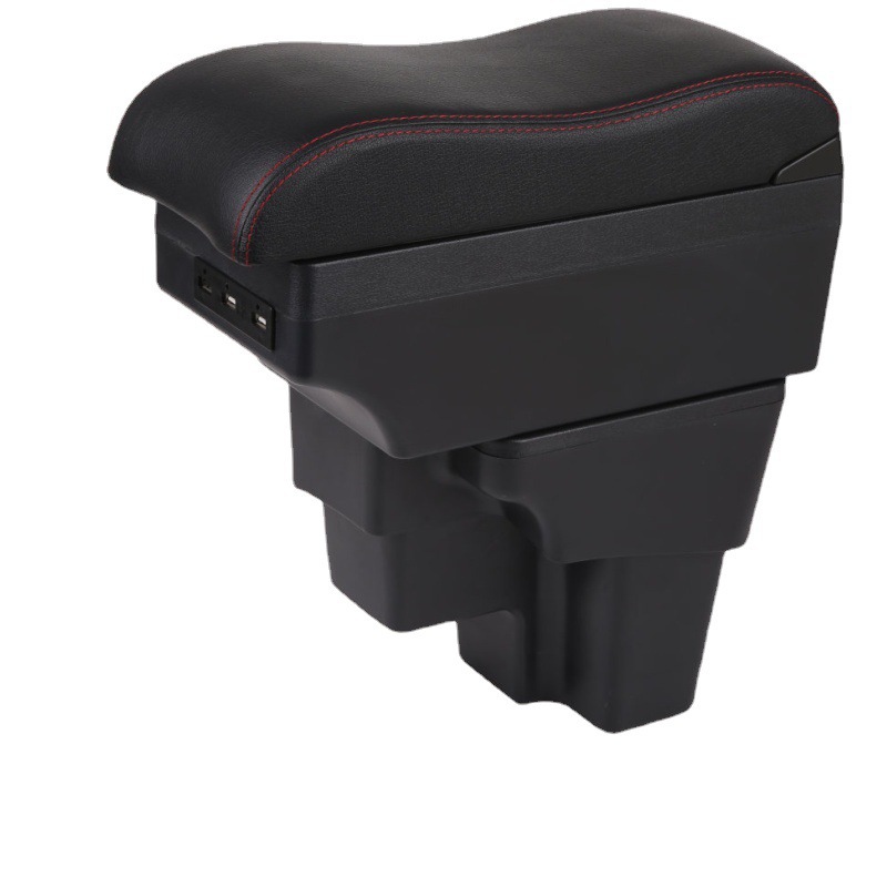 Aplicable a KIA Rio apoyabrazos caja América del Sur 15-19 KIA RIO caja apoyabrazos central modificación almacenamiento